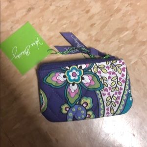 “NWT” Vera Bradley Heather Print Coin Purse